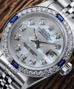 Wonderful Knockoff Rolex Oyster Perpetual Lady Date 69160 Automatic Movement 26mm Steel Case Womens Watch