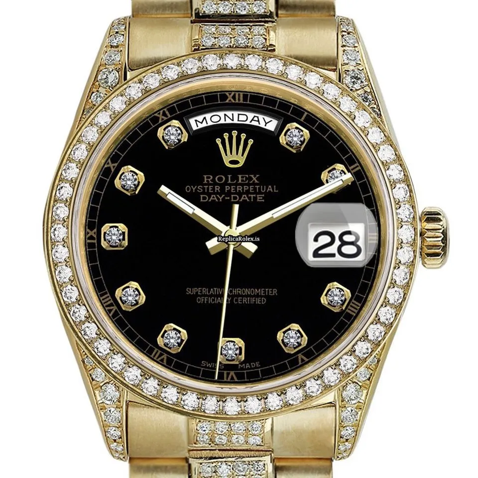 Well Made Clone Rolex Day-date 36 18038 Automatic Movement Mens/unisex Watch