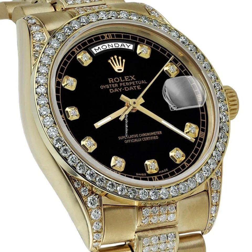 Well Made Clone Rolex Day-date 36 18038 Automatic Movement Mens/unisex Watch - Image 4