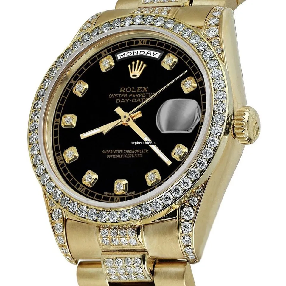 Well Made Clone Rolex Day-date 36 18038 Automatic Movement Mens/unisex Watch - Image 5