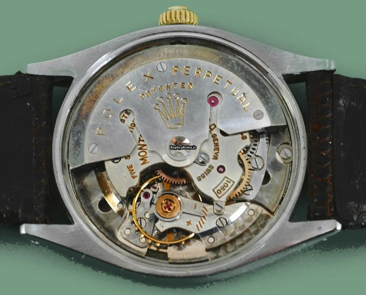 Mind-boggling Fake Rolex Oyster Perpetual 6565 Caliber 1030 Automatic Movement 34.1x19mm Steel Case Mens/unisex Watch - Image 6