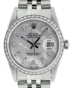 Wonderful Fake Rolex Datejust Caliber 3035 Automatic Movement 36mm Steel Case Mens/unisex Watch