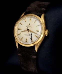 Reliable Replica Rolex Oyster Perpetual 6284 Automatic Movement 34mm Yellow Gold Case Watch