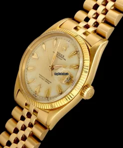 Unique Fake Rolex Datejust 6605 Automatic Movement 36mm Yellow Gold Case Mens/unisex Watch