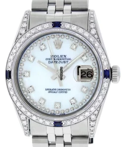 Swiss Replica Rolex Datejust Caliber 3035 Automatic Movement 36mm Steel Case Mens/unisex Watch