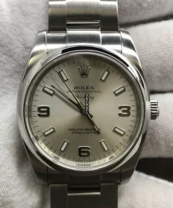 Design Replica Rolex Air King 114200 Caliber 3130 Automatic Movement 34mm Steel Case Watch