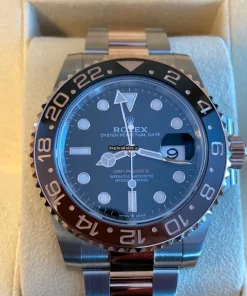 Superb Replica Rolex Gmt-master II 126711chnr Caliber 3285 Automatic Movement 40mm Gold/steel Case Mens/unisex Watch