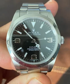 Fine Replica Rolex Explorer 214270 Caliber 3132 Automatic Movement 39mm Steel Case Mens/unisex Watch