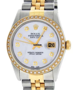 High-end Clone Rolex Datejust 16013 Caliber 3035 Automatic Movement 36mm Gold/steel Case Mens/unisex Watch