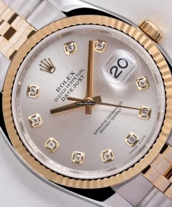 Defect Fake Rolex Datejust 116233 Automatic Movement 36mm Steel Case Mens/unisex Watch