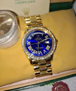 Trustworthy Replica Rolex Day-date 36 18078 Caliber 3055 Automatic Movement 36mm Yellow Gold Case Mens/unisex Watch