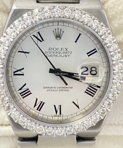 Design Copies Rolex Datejust Oysterquartz 17000 Quartz Movement 36mm Steel Case Mens/unisex Watch