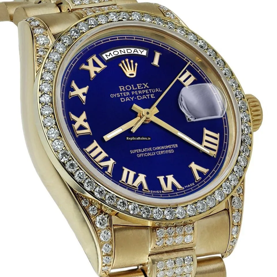 Defect Replica Rolex Day-date 36 18038 Automatic Movement Mens/unisex Watch - Image 4