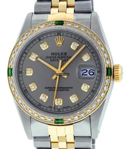 Affordable Replica Rolex Datejust 16013 Caliber 3035 Automatic Movement 36mm Gold/steel Case Mens/unisex Watch