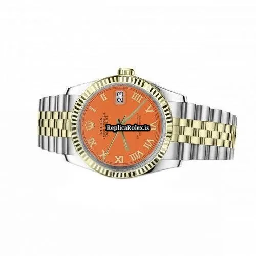 Great Replica Rolex Lady-datejust 69173 Automatic Movement 26mm Gold/steel Case Womens Watch - Image 3