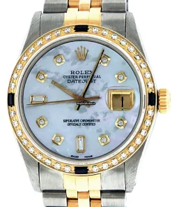 Incredible Replica Rolex Datejust 16013 Caliber 3035 Automatic Movement 36mm Gold/steel Case Mens/unisex Watch