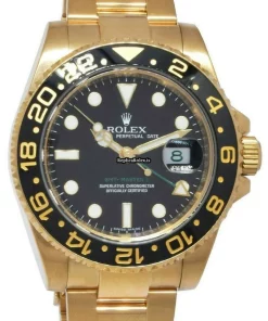 Perfect Fake Rolex Gmt-master II 116718ln Automatic Movement 40mm Yellow Gold Case Mens/unisex Watch