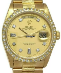 Fantastic Replica Rolex Day-date 36 18078 Automatic Movement 36mm Yellow Gold Case Watch