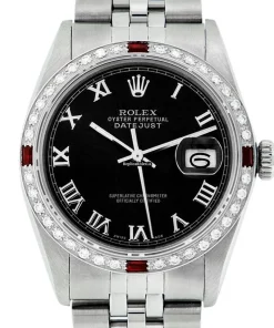 Durable Fake Rolex Datejust Caliber 3035 Automatic Movement 36mm Steel Case Mens/unisex Watch