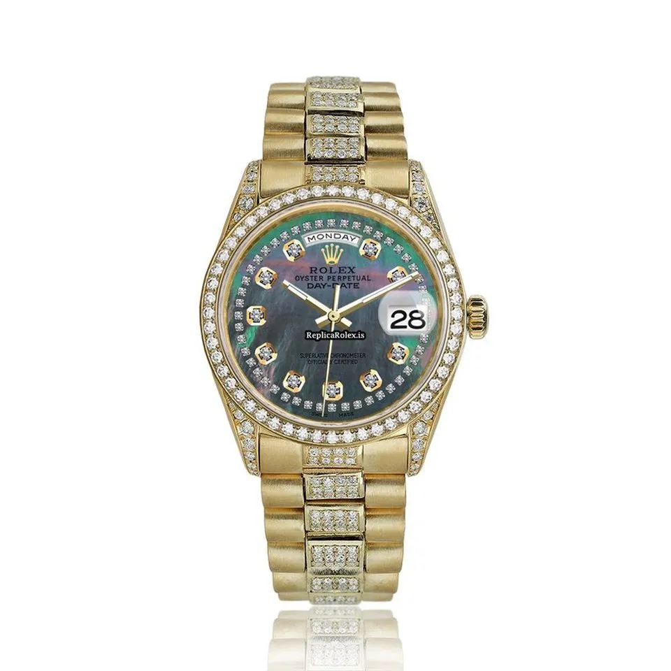 Suitable Fake Rolex Day-date 36 18038 Automatic Movement Mens/unisex Watch - Image 2