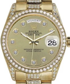 Distinctive Copies Rolex Day-date 36 18038 Automatic Movement Mens/unisex Watch