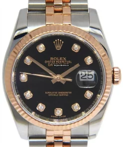 Neat Replica Rolex Datejust 116231 Automatic Movement 36mm Gold/steel Case Watch