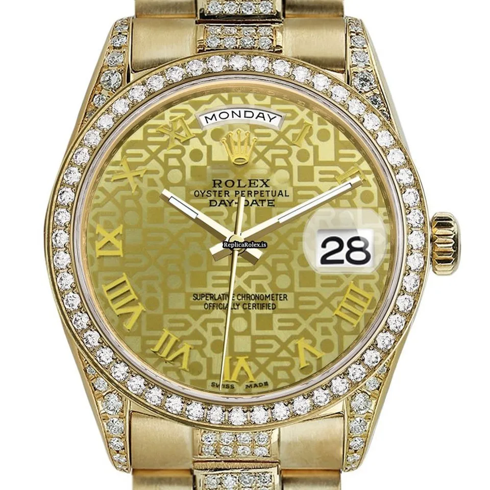 Incredible Copy Rolex Day-date 36 18038 Automatic Movement Mens/unisex Watch