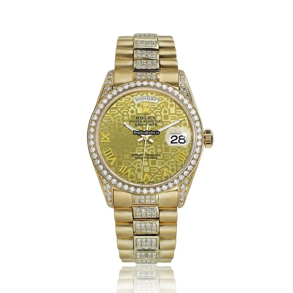 Incredible Copy Rolex Day-date 36 18038 Automatic Movement Mens/unisex Watch - Image 2