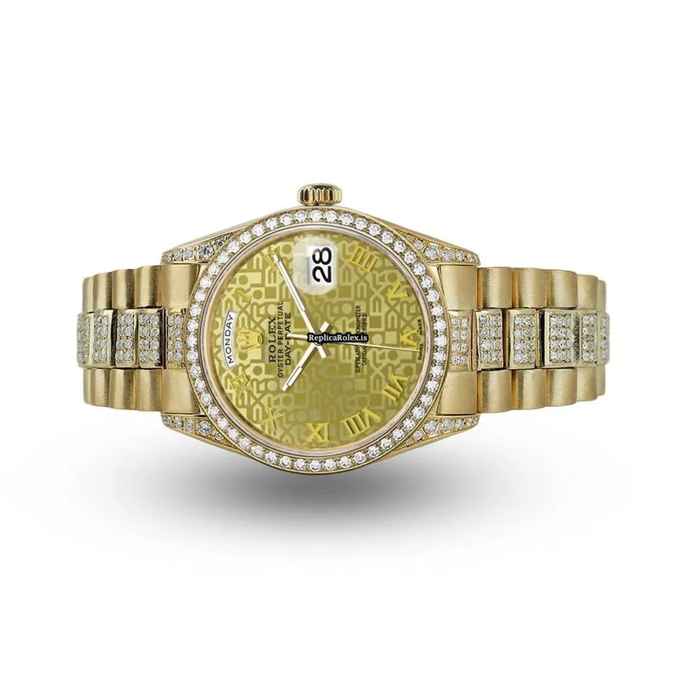 Incredible Copy Rolex Day-date 36 18038 Automatic Movement Mens/unisex Watch - Image 3