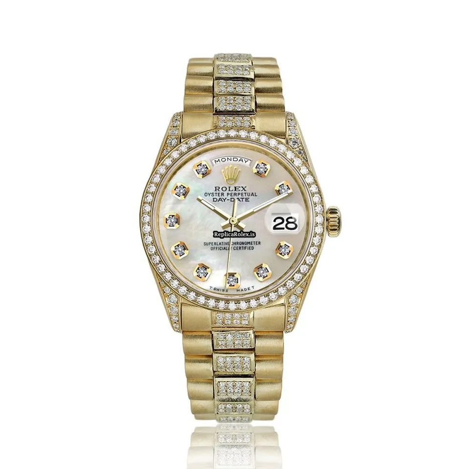 Affordable Replica Rolex Day-date 36 18038 Automatic Movement Mens/unisex Watch - Image 2