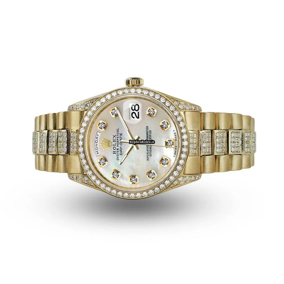 Affordable Replica Rolex Day-date 36 18038 Automatic Movement Mens/unisex Watch - Image 3
