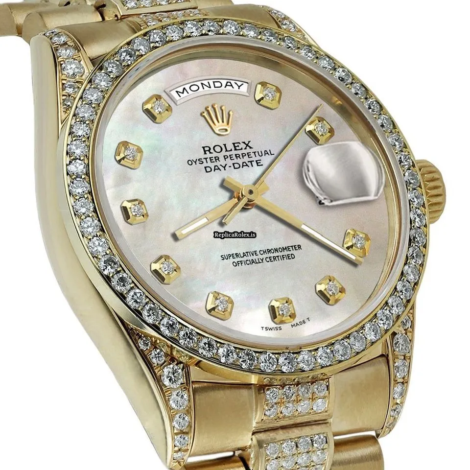 Affordable Replica Rolex Day-date 36 18038 Automatic Movement Mens/unisex Watch - Image 4