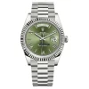 Great Replica Rolex Day-date 40 228239 Caliber 3255 Automatic Movement 40mm White Gold Case Mens/unisex Watch