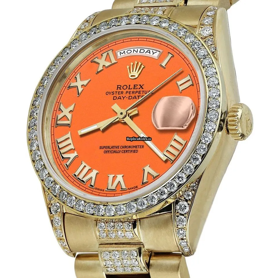 Distinctive Fake Rolex Day-date 36 18038 Automatic Movement Mens/unisex Watch - Image 5