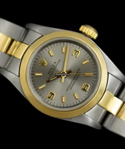 Wholesale Replica Rolex Oyster Perpetual 8108 Caliber 2130 Automatic Movement 24mm Gold/steel Case Womens Watch