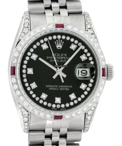 Distinctive Fake Rolex Datejust 16030 Caliber 3035 Automatic Movement 36mm Steel Case Mens/unisex Watch