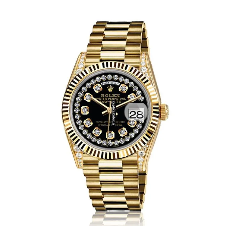 Fabulous Replica Rolex Day-date 36 18038 Automatic Movement Mens/unisex Watch - Image 2