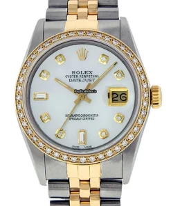 Appealing Replica Rolex Datejust 16013 Caliber 3035 Automatic Movement 36mm Gold/steel Case Mens/unisex Watch