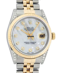 Aaa Replica Rolex Datejust 16013 Caliber 3035 Automatic Movement 36mm Gold/steel Case Mens/unisex Watch