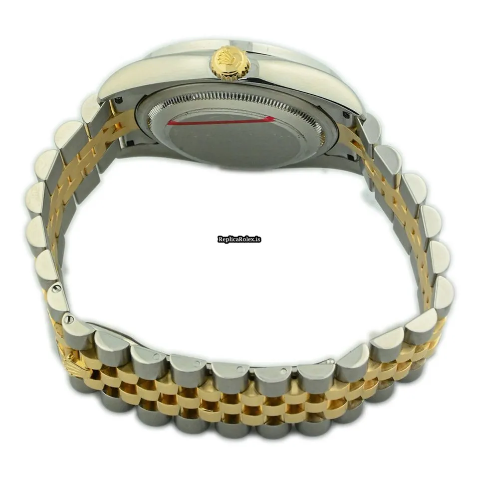 Fabulous Imitation Rolex Datejust Turn-o-graph 116263 Caliber 3135 Automatic Movement 36x44mm Gold/steel Case Mens/unisex Watch - Image 4