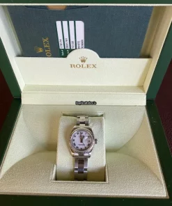 Swiss Replica Rolex Lady-datejust 179174 Caliber 2235 Automatic Movement 26mm Steel Case Womens Watch