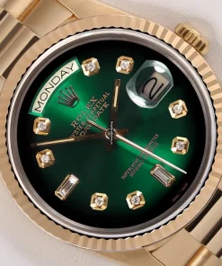 1:1 Replica Rolex Day-date 36 18238 Automatic Movement 36mm Yellow Gold Case Mens/unisex Watch