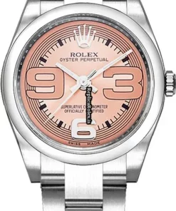 Aaa Fake Rolex Oyster Perpetual 26 176200-pnkao Caliber 2231 Automatic Movement 26mm Steel Case Womens Watch