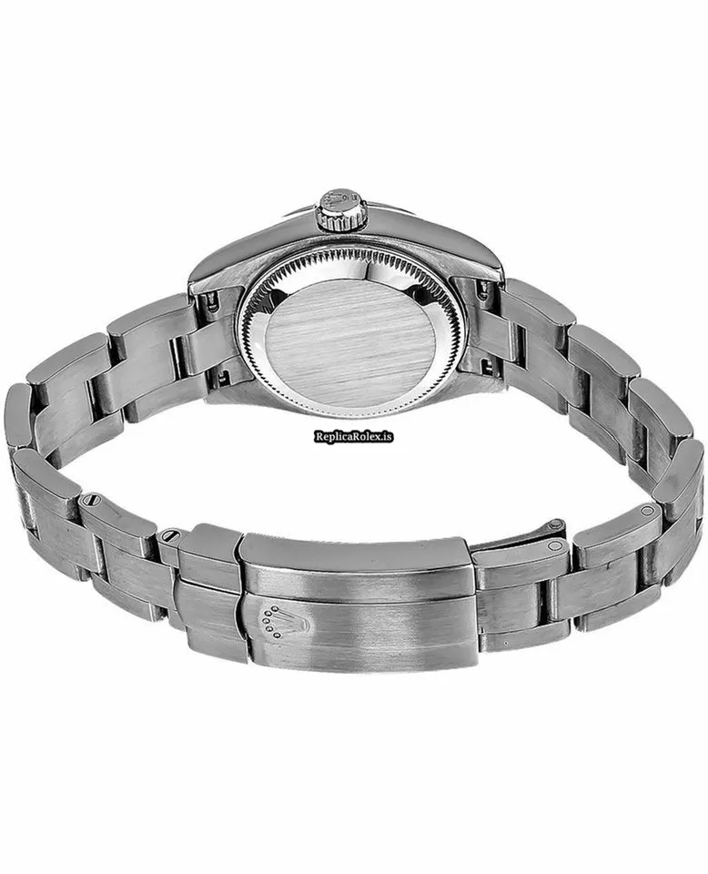 Aaa Fake Rolex Oyster Perpetual 26 176200-pnkao Caliber 2231 Automatic Movement 26mm Steel Case Womens Watch - Image 2
