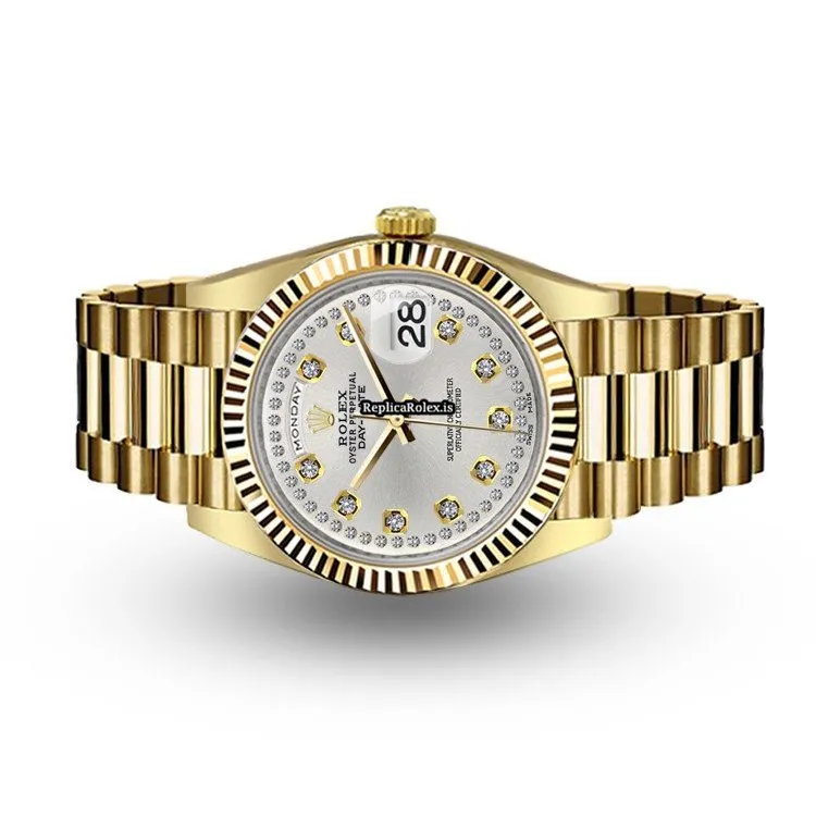 Amazing Clone Rolex Day-date 36 18038 Automatic Movement Mens/unisex Watch - Image 5