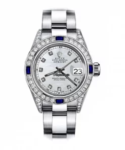 Excellent Replicas Rolex Oyster Perpetual Lady Date 69160 Automatic Movement 26mm Steel Case Womens Watch