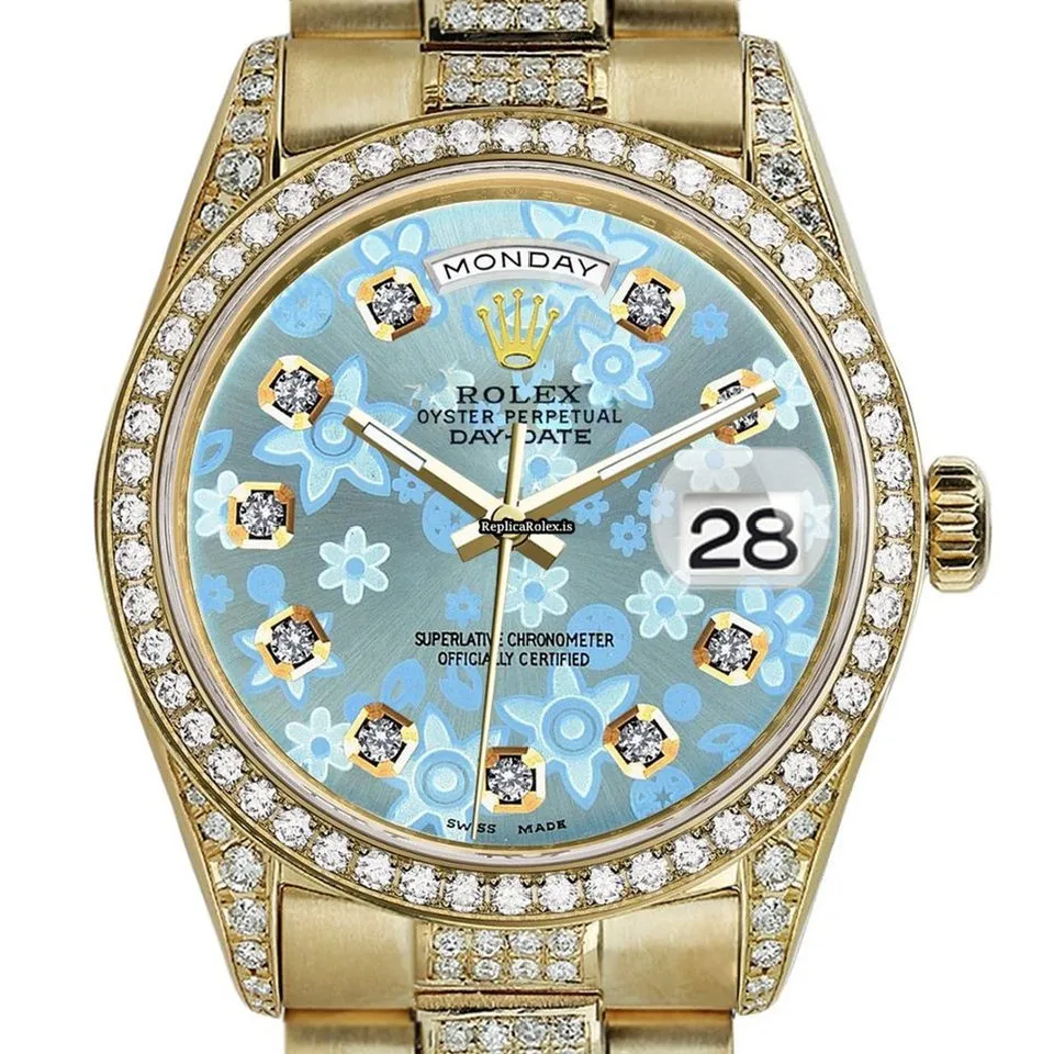 Luxury Fake Rolex Day-date 36 18038 Automatic Movement Mens/unisex Watch