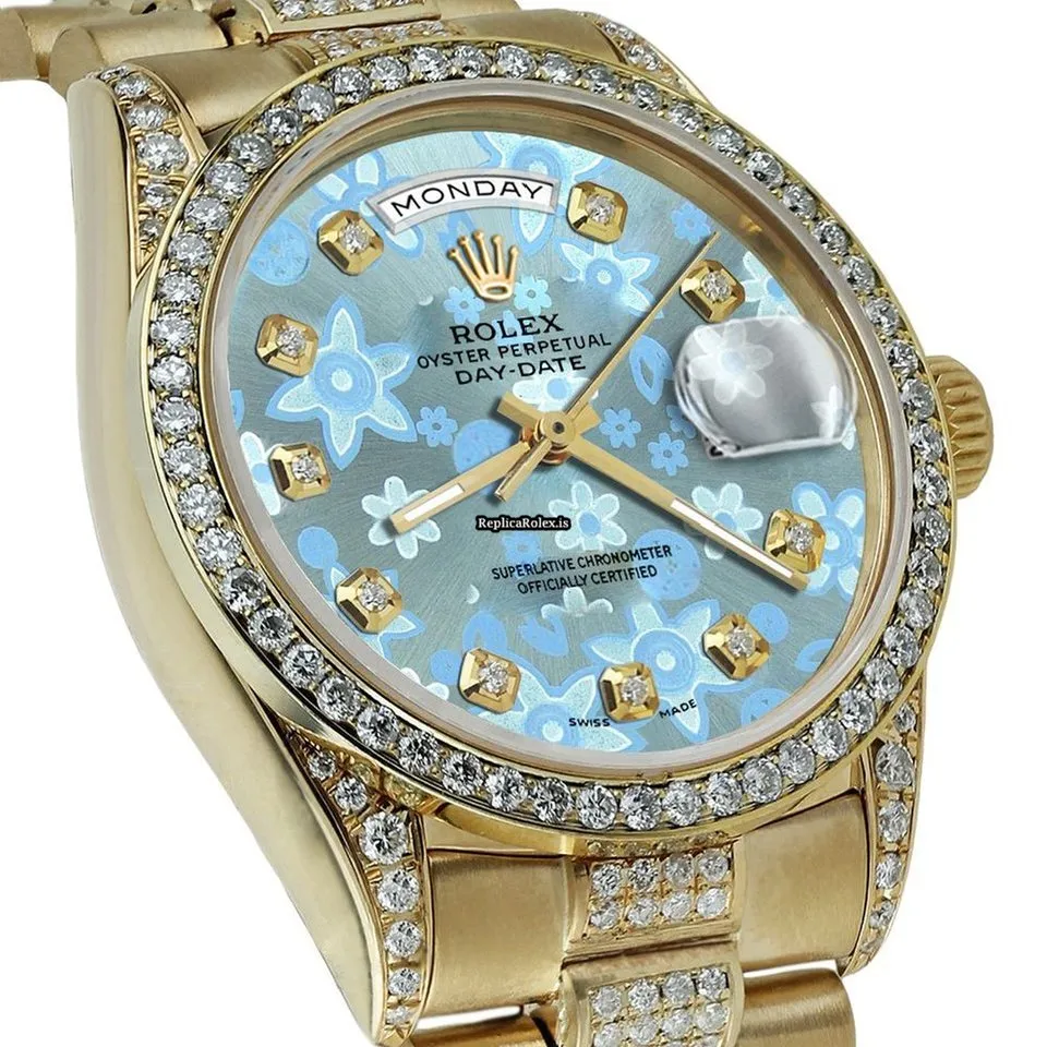 Luxury Fake Rolex Day-date 36 18038 Automatic Movement Mens/unisex Watch - Image 4