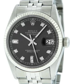 Aaa Fake Rolex Datejust 16014 Caliber 3035 Automatic Movement 36mm Steel Case Mens/unisex Watch