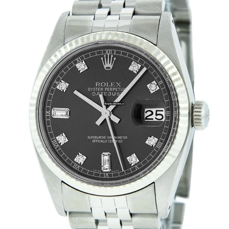 Aaa Fake Rolex Datejust 16014 Caliber 3035 Automatic Movement 36mm Steel Case Mens/unisex Watch